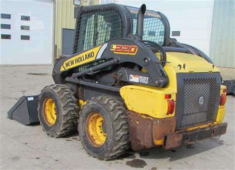 2011 new holland l220 skid steer|l220 new holland for sale.